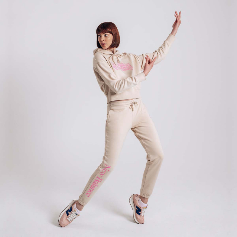 NEW BALANCE Donji dio trenirke NB Essentials Celebrate Fleece Pant 