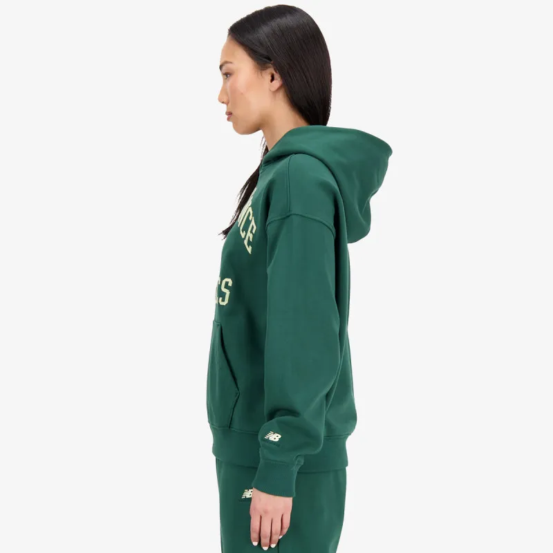 NEW BALANCE Majica s kapuljačom Athletics Varsity Oversized Fleece Hoodi 