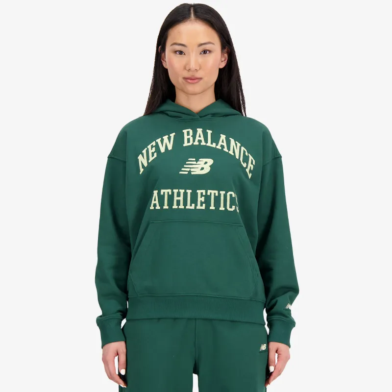 NEW BALANCE Majica s kapuljačom Athletics Varsity Oversized Fleece Hoodi 