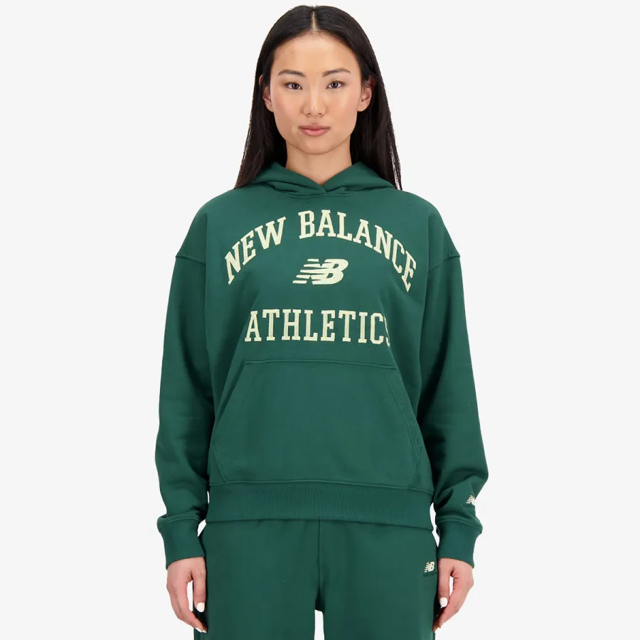 NEW BALANCE Majica s kapuljačom Athletics Varsity Oversized Fleece Hoodi 