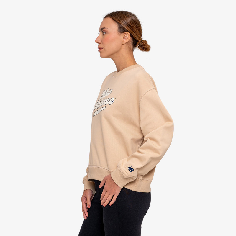 NEW BALANCE Majica bez kragne Athletics Legacy Crew 