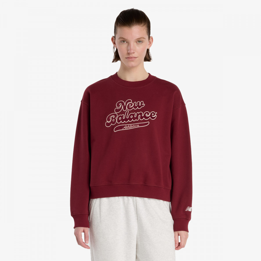 NEW BALANCE Majica bez kragne Athletics Legacy Crew 