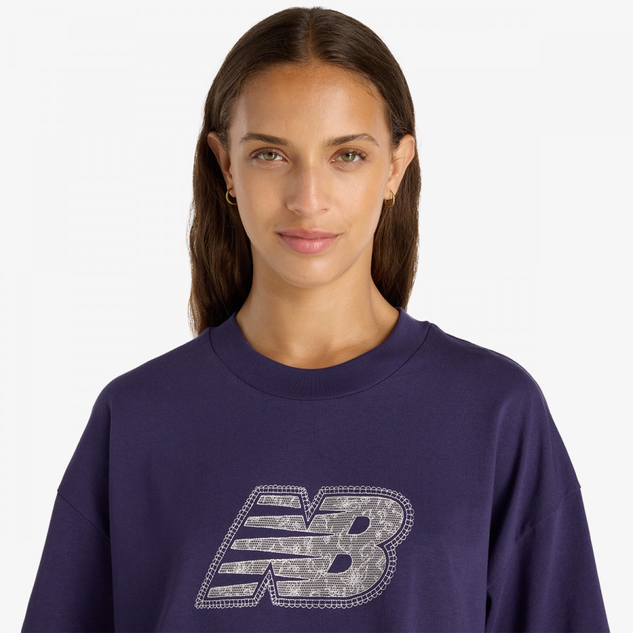 NEW BALANCE Majica kratkih rukava Lace NB T-Shirt 